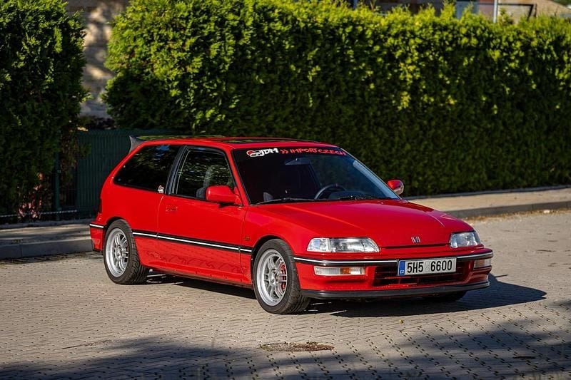 Rot Gebraucht 1990 Honda Civic Kleinwagen | 13.800 € - Bild 1/4