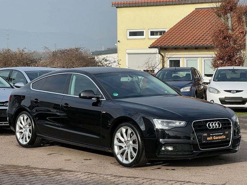 Schwarz Gebraucht 2016 Audi A5 Sportback S-Line Kleinwagen | 15.999 € (Guter Preis) - Bild 1/4