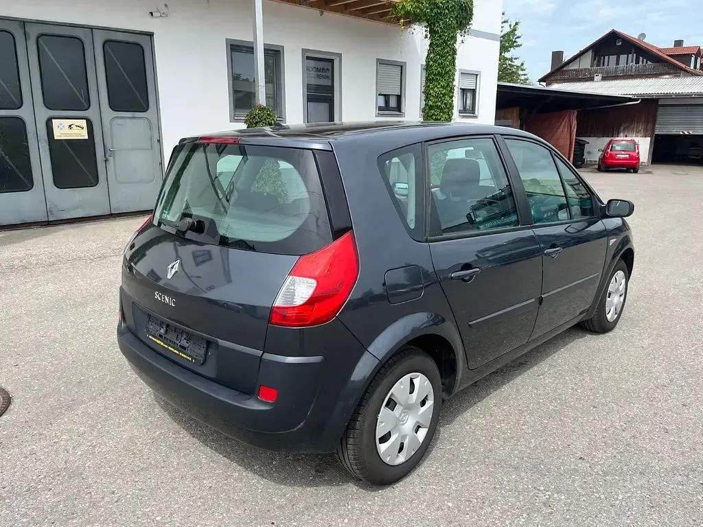 Gebraucht Renault Scénic II Avantage 111 PS (81 kW) 2008 Grau Van / Kleinbus