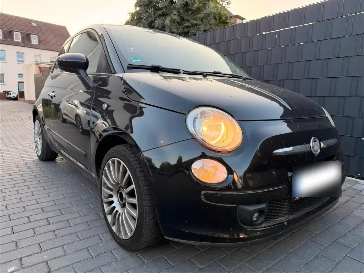Gebraucht Fiat 500 69 PS (50 kW) 2009 Schwarz Cabrio