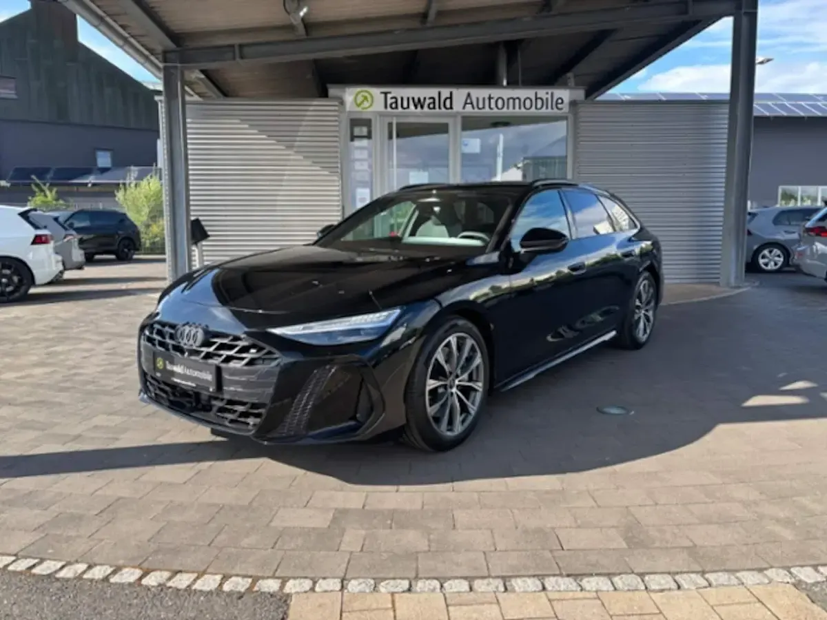 Nowe Audi A6 S-Line 204 KM (150 kW) 2025 Czarny Kombi