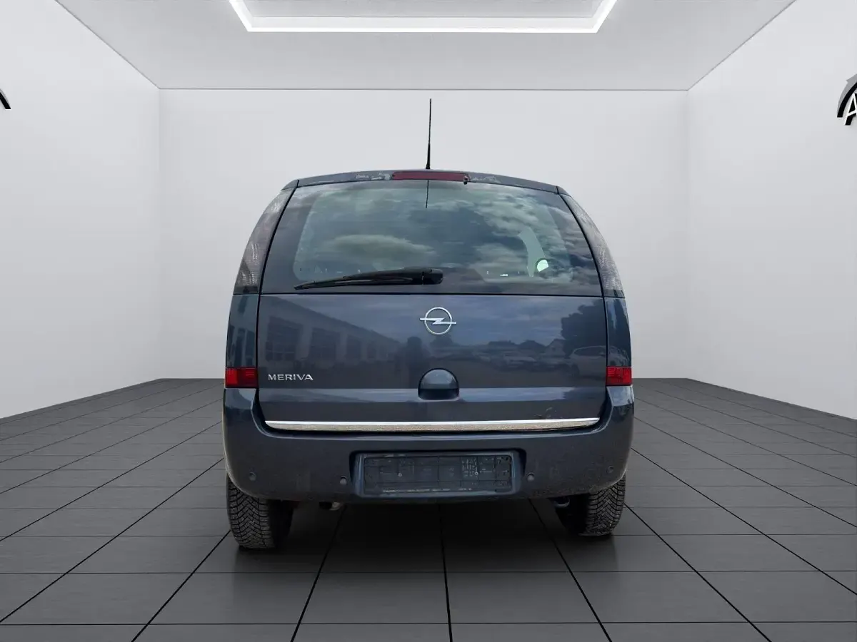 Gebraucht Opel Meriva Edition 105 PS (77 kW) 2009 Blau Van / Kleinbus