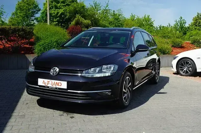 Gebraucht VW Golf VII Join 110 PS (80 kW) 2018 Schwarz Kombi