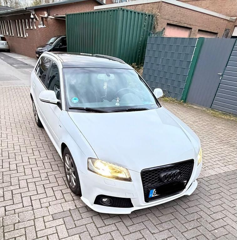 Gebraucht Audi A3 S-Line 125 PS (91 kW) 2008 Weiß Kleinwagen