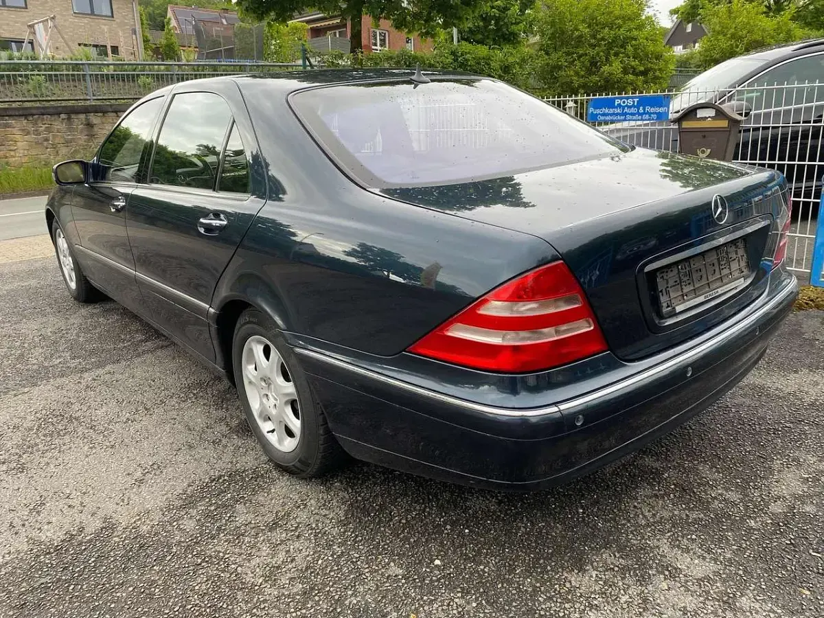 Używany Mercedes S430 279 KM (205 kW) 2000 Czarny Sedan/Limuzyna