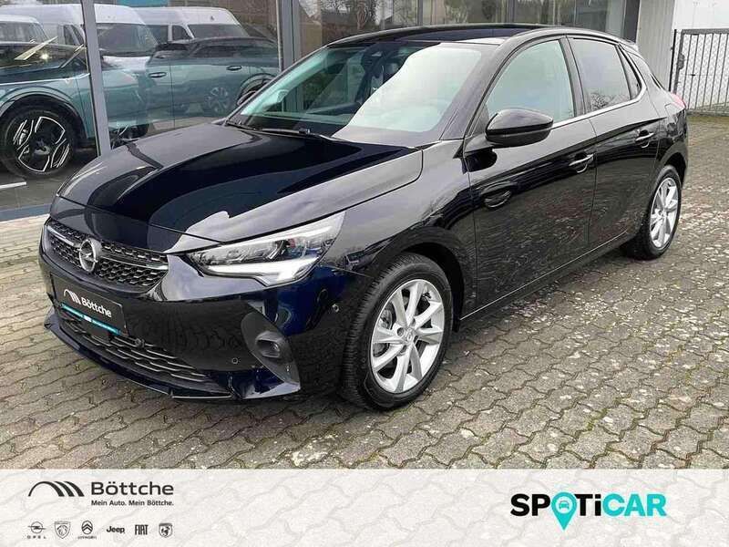 Lackierung schwarz perla nera/ Gebraucht 2023 Opel Corsa Elegance Limousine | 19.990 € (Fairer Preis) - Bild 1/4