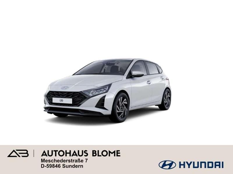 Atlas white / sol Neu 2025 Hyundai i20 Trend Limousine | 23.690 € (Fairer Preis) - Bild 1/1