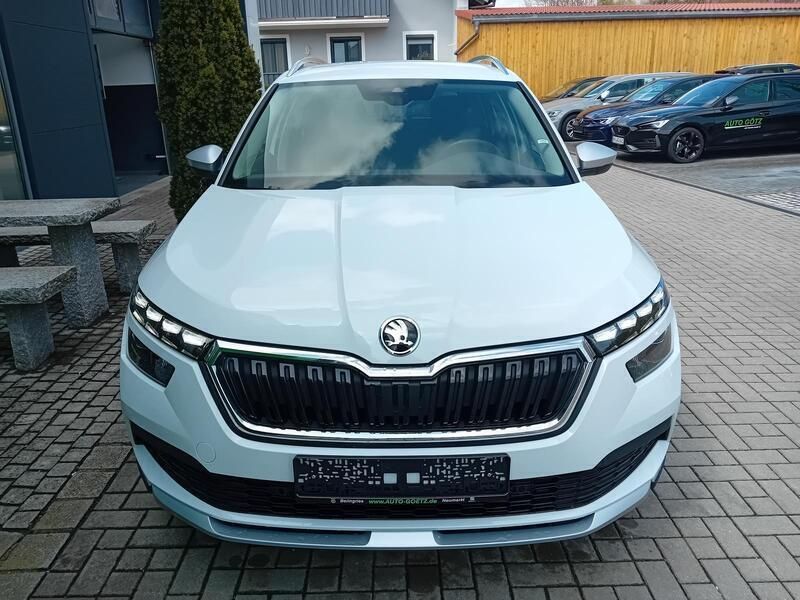 Gebraucht Skoda Kamiq ScoutLine 110 PS (80 kW) 2021 Weiß SUV