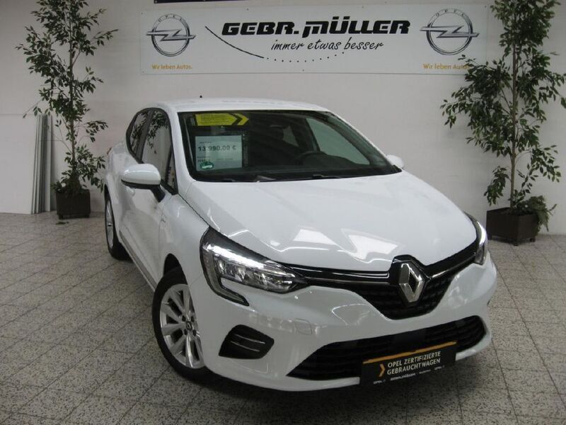 Gletscherweiss Gebraucht 2020 Renault Clio V Experience Limousine | 13.290 € (Fairer Preis) - Bild 1/4