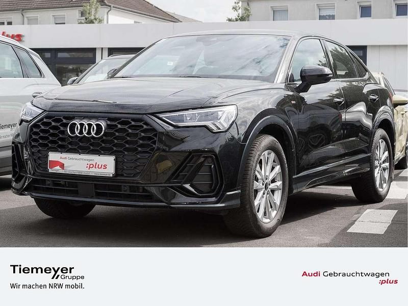 Mythosschwarz metallic Gebraucht 2024 Audi Q3 S-Line SUV | 34.840 € (Guter Preis) - Bild 1/4
