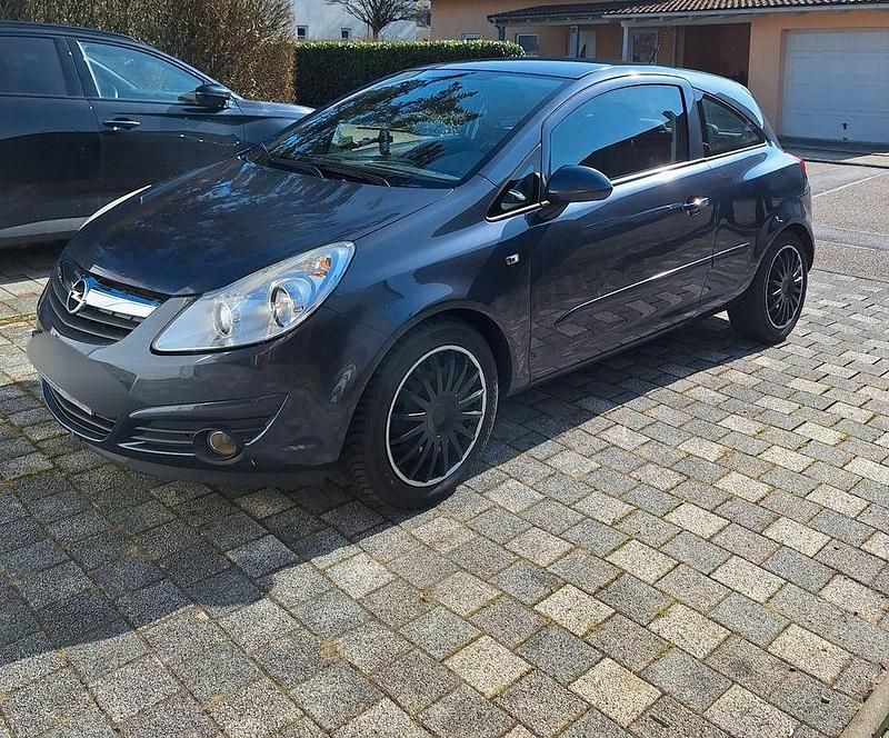 Gebraucht Opel Corsa Edition 80 PS (58 kW) 2007 Blau Kleinwagen