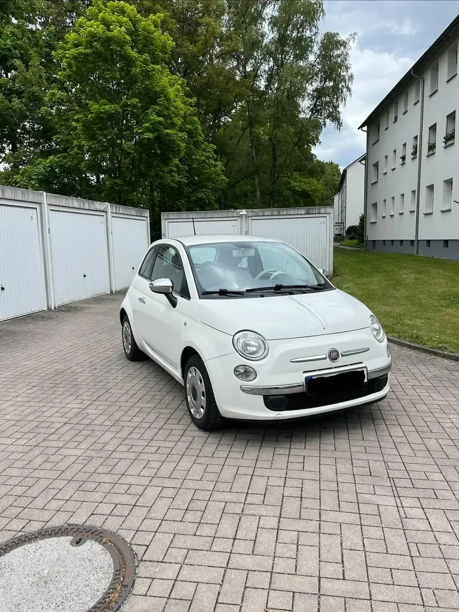 Gebraucht Fiat 500 Pop 69 PS (50 kW) 2014 Weiß Kleinwagen