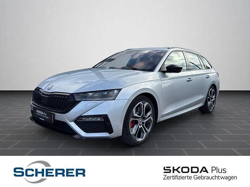 Silber Gebraucht 2022 Skoda Octavia RS Kombi | 30.900 € (Fairer Preis) - Bild 1/4