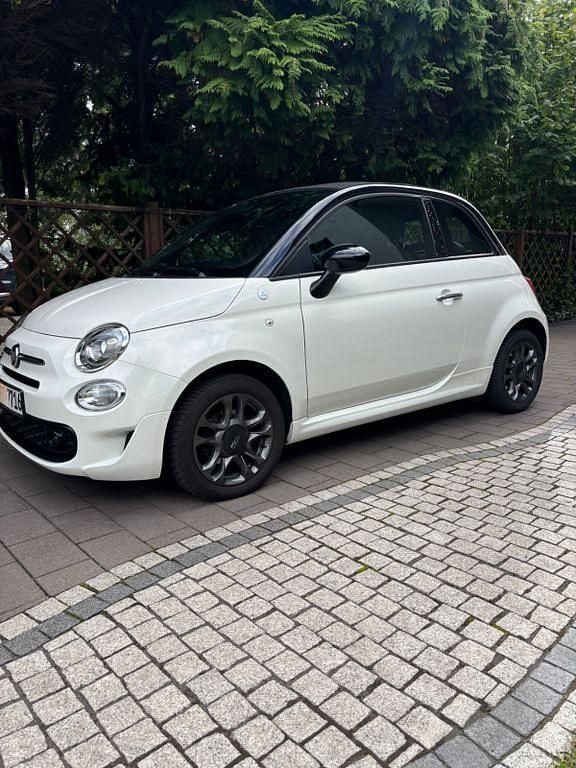 Weiß Gebraucht 2021 Fiat 500 Cabrio | 10.950 € (Guter Preis) - Bild 1/4