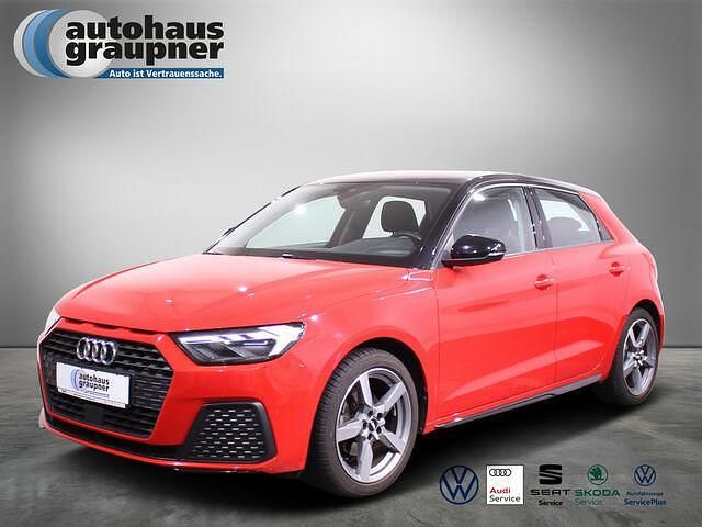 Gebraucht Audi A1 Sportback Basis 116 PS (85 kW) 2019 Rot / misanorot (metallic) Kleinwagen