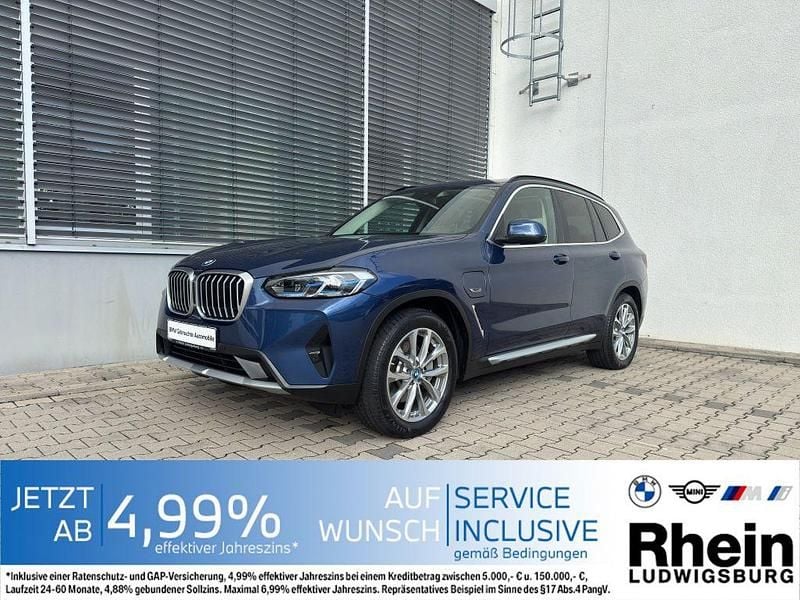 Phytonicblau metallic Gebraucht 2022 BMW X3 Sport Line SUV | 36.890 € - Bild 1/4