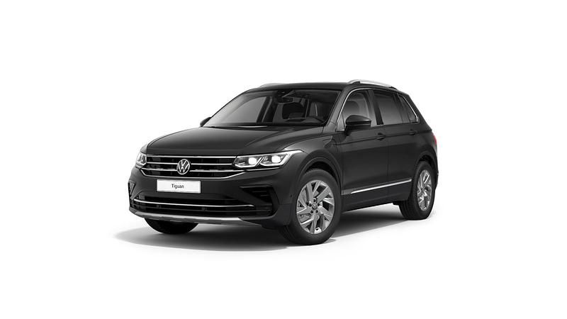 Uranograu Gebraucht 2021 VW Tiguan Elegance SUV | 25.480 € (Superpreis) - Bild 1/4