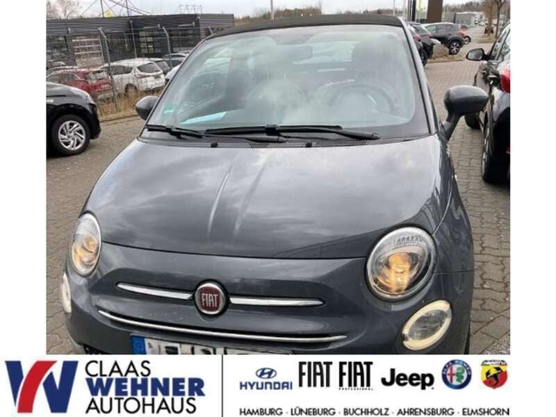 Grau Gebraucht 2022 Fiat 500 Dolcevita Cabrio | 12.900 € (Fairer Preis) - Bild 1/4