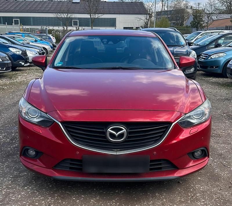 Używany Mazda 6 175 KM (128 kW) 2013 Czerwony Sedan/Limuzyna