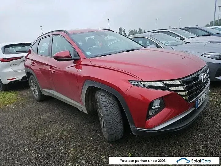 Gebraucht Hyundai Tucson 136 PS (100 kW) 2021 Rot SUV