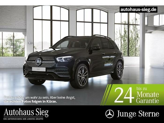 Obsidianschwarz Gebraucht 2021 Mercedes GLE350 AMG SUV | 67.424 € (Teuer) - Bild 1/3