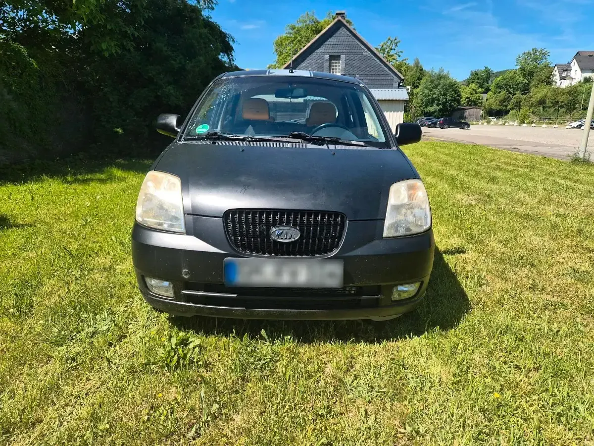 Gebraucht Kia Picanto 65 PS (47 kW) 2005 Schwarz Kleinwagen