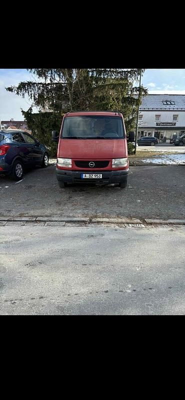 Gebraucht Opel Movano 80 PS (58 kW) 2000 Rot Van / Kleinbus