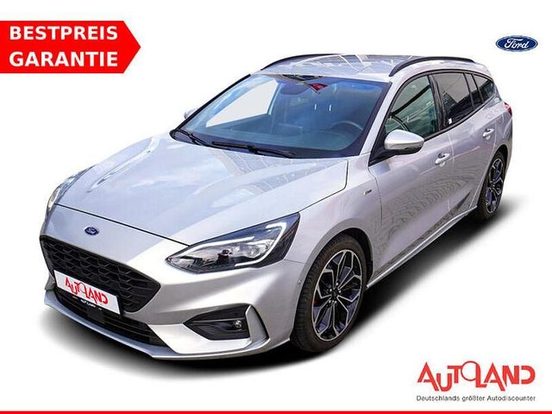 Silber Gebraucht 2021 Ford Focus ST-Line X Kombi | 18.990 € (Teuer) - Bild 1/4