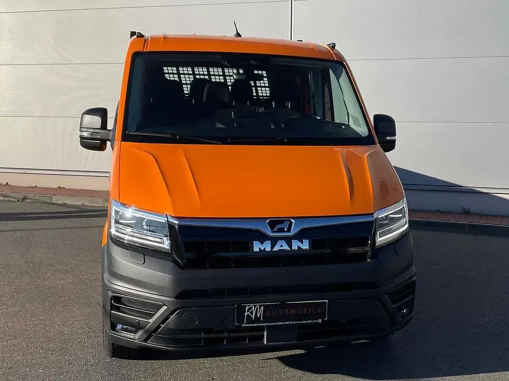 Ny MAN TGE 163 HK (119 kW) 2026 Orange Van