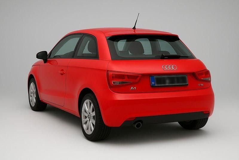 Gebraucht Audi A1 Attraction 86 PS (63 kW) 2011 Rot Kleinwagen
