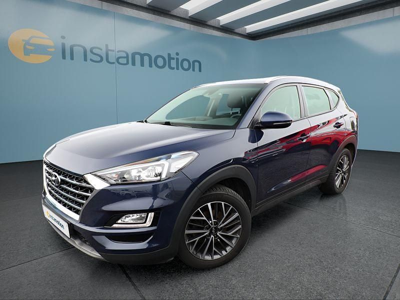 Blau Gebraucht 2020 Hyundai Tucson SUV | 19.799 € (Fairer Preis) - Bild 1/4