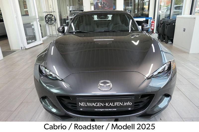 Grau Neu 2025 Mazda MX5 Exclusive Cabrio | 29.390 € - Bild 1/4