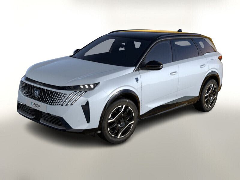Weiss Neu 2025 Peugeot e-5008 GT SUV | 49.688 € (Guter Preis) - Bild 1/3