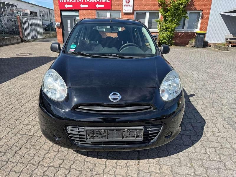 Gebraucht Nissan Micra Visia 80 PS (58 kW) 2011 Schwarz Kleinwagen