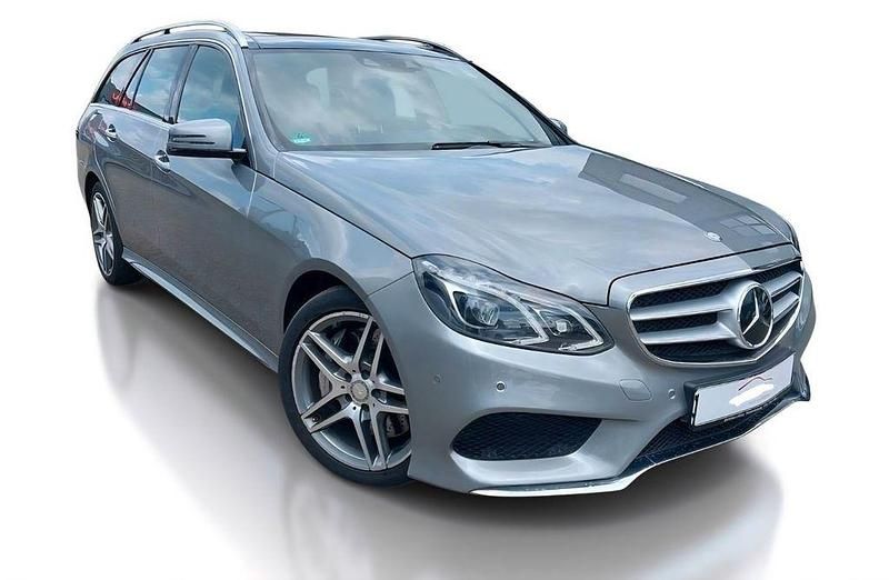 Silber Gebraucht 2014 Mercedes E500 AMG Kombi | 23.900 € (Fairer Preis) - Bild 1/4
