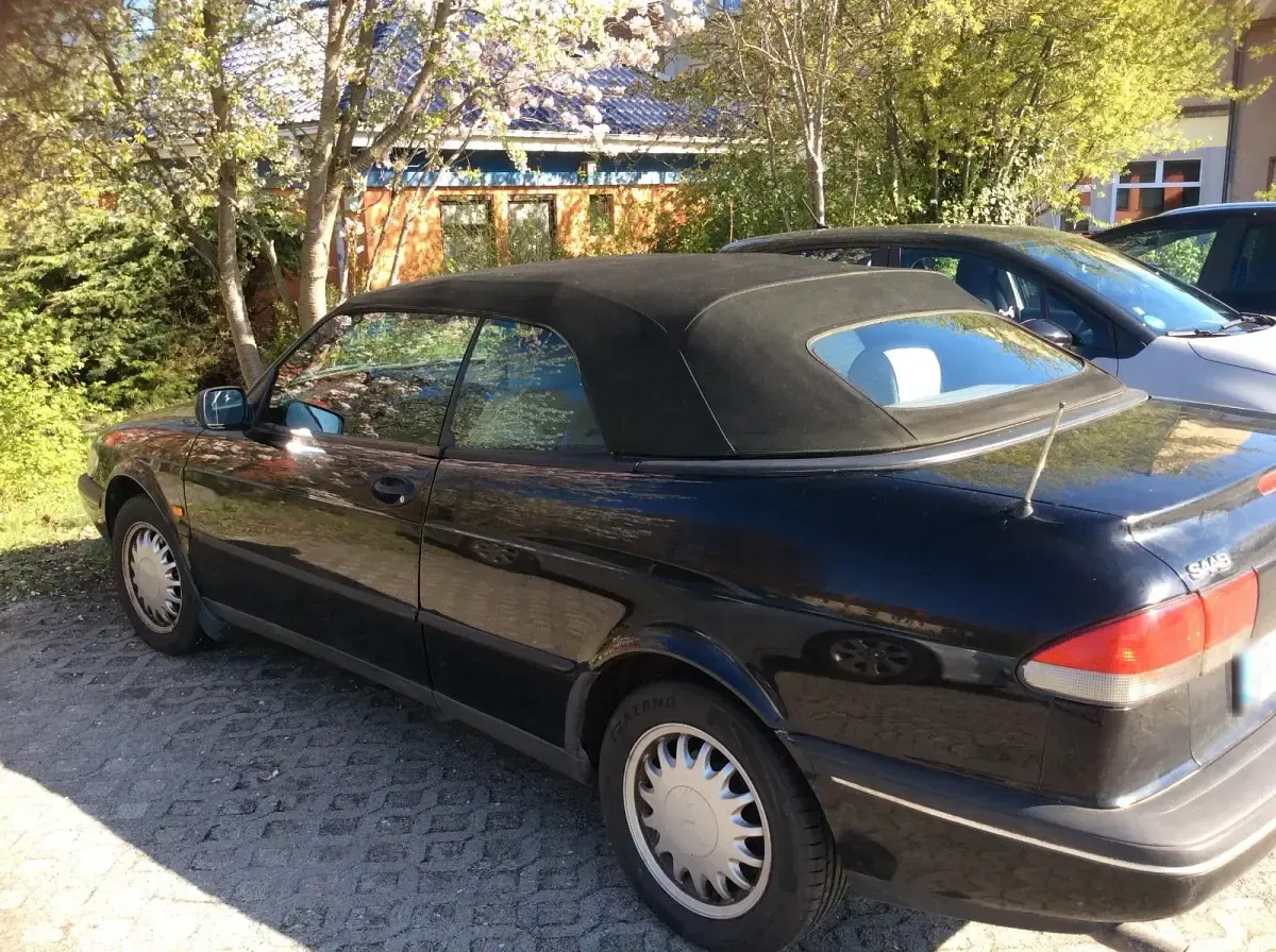 Gebraucht Saab 900 Cabriolet 1995 Schwarz Cabrio