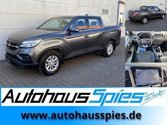 Marble grey met. acm Gebraucht 2018 Ssangyong (KGM) Musso Quartz SUV | 16.990 € - Bild 1/4