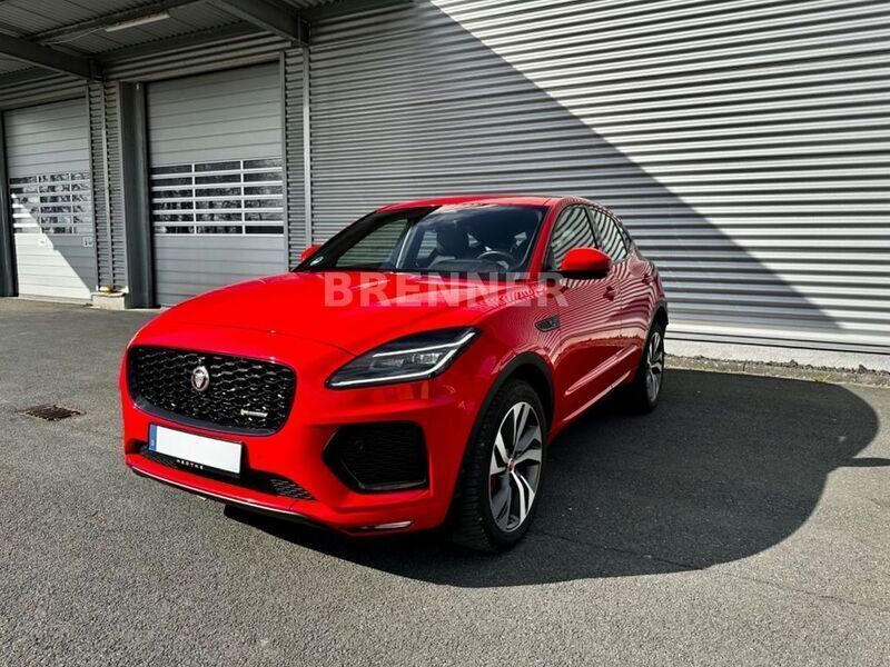 Rot Gebraucht 2021 Jaguar E-Pace R-Dynamic SUV | 28.700 € (Teuer) - Bild 1/4