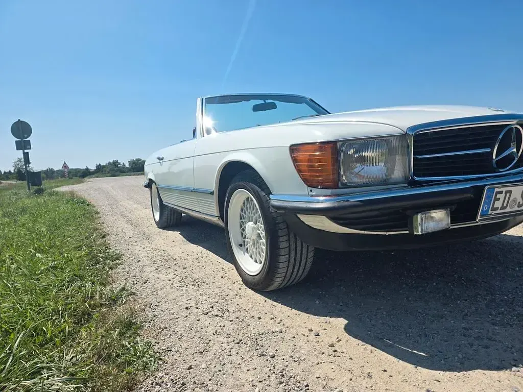 Gebraucht Mercedes SL280 185 PS (136 kW) 1983 Weiß Cabrio