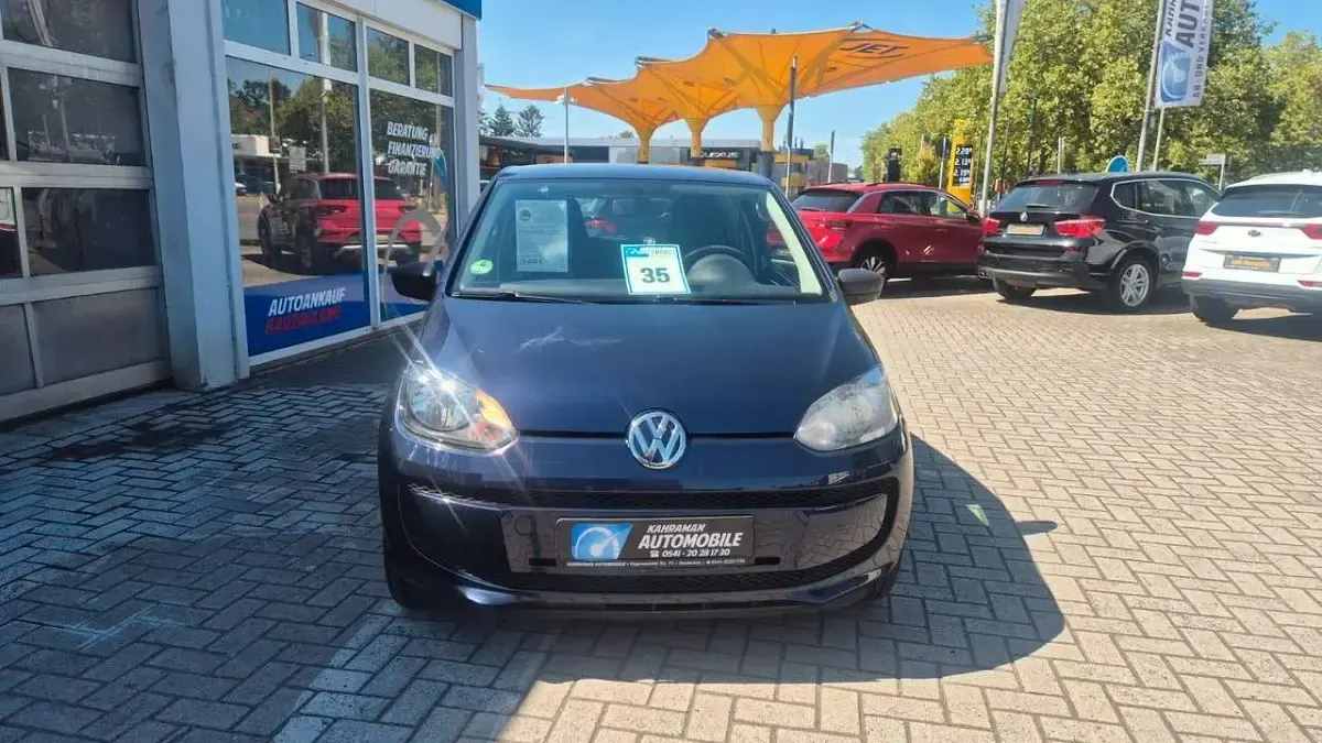 Gebraucht VW up! take up! 60 PS (44 kW) 2012 Blau Kleinwagen