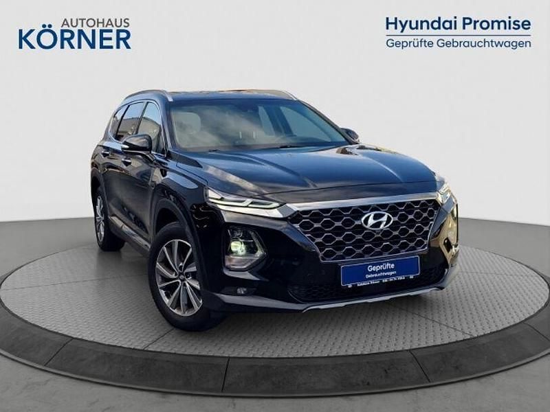 Gebraucht Hyundai Santa Fe Premium 200 PS (147 kW) 2020 Schwarz SUV