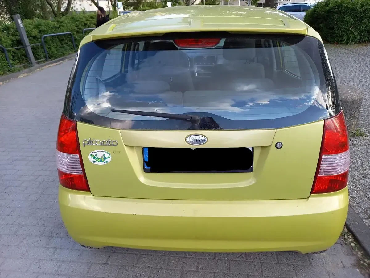 Gebraucht Kia Picanto 65 PS (47 kW) 2007 Gelb Kleinwagen