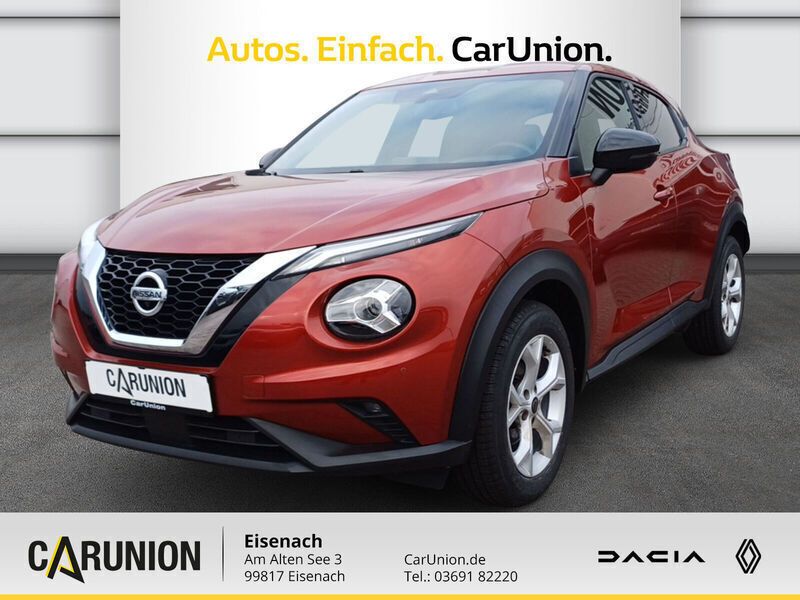 Fuji sunset red Gebraucht 2020 Nissan Juke N-Connecta SUV | 14.890 € (Fairer Preis) - Bild 1/4