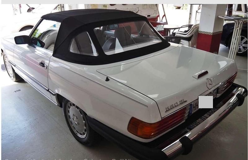 Gebraucht Mercedes 560 231 PS (169 kW) 1988 Weiß Cabrio