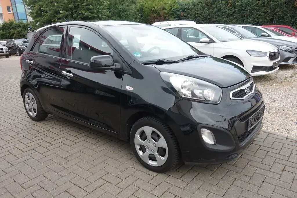 Gebraucht Kia Picanto Edition 7 69 PS (50 kW) 2013 Schwarz Kleinwagen