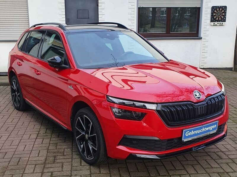 Rot Gebraucht 2021 Skoda Kamiq Monte Carlo SUV | 20.990 € (Fairer Preis) - Bild 1/4