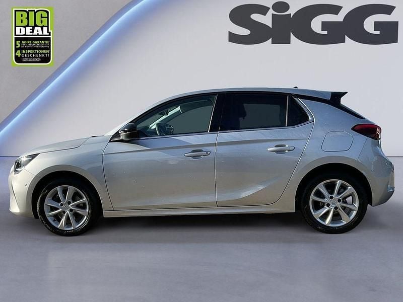 Gebraucht Opel Corsa Elegance 101 PS (74 kW) 2023 Aluminium silb/kristall silb Kleinwagen