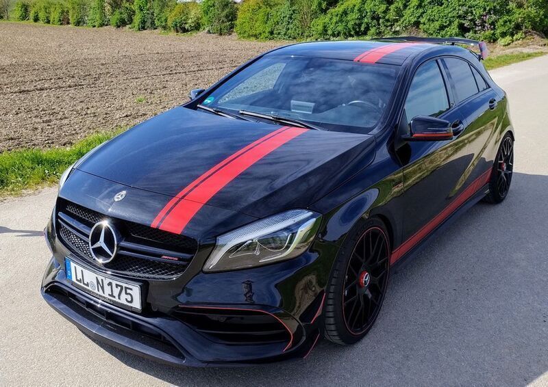 Schwarz Gebraucht 2018 Mercedes A45 AMG AMG Limousine | 28.500 € (Guter Preis) - Bild 1/4