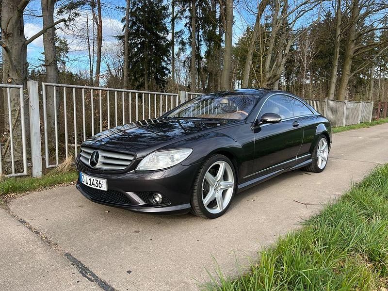 Grau Gebraucht 2008 Mercedes CL500 AMG Coupé | 19.990 € (Superpreis) - Bild 1/4