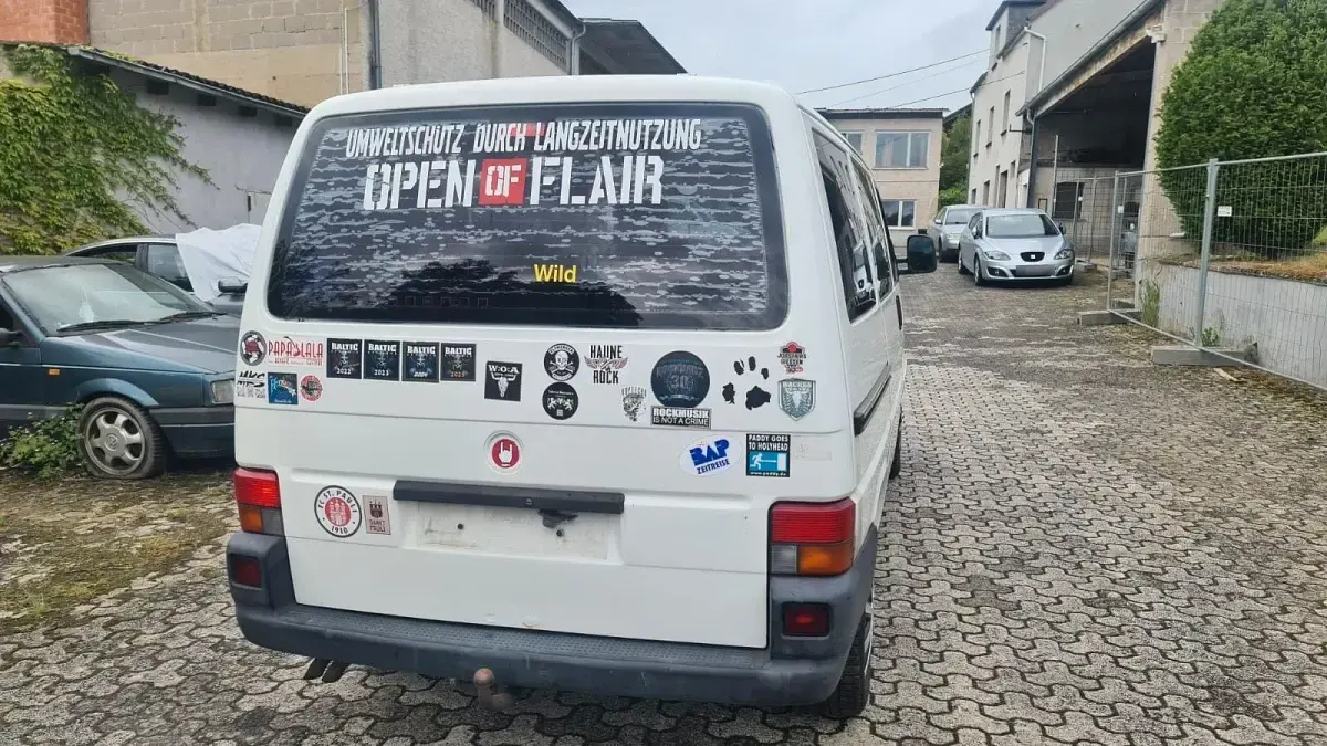 Gebraucht VW T4 88 PS (64 kW) 2002 Weiß Van
